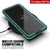 Galaxy S20+ Plus Waterproof Case, Punkcase [KickStud Series] Armor Cover [Teal] (Color in image: Light Green)