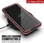 Galaxy S20+ Plus Waterproof Case, Punkcase [KickStud Series] Armor Cover [Pink] (Color in image: Red)