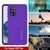 Galaxy S20+ Plus Waterproof Case, Punkcase [KickStud Series] Armor Cover [Purple] (Color in image: White)