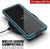 Galaxy S20+ Plus Waterproof Case, Punkcase [KickStud Series] Armor Cover [Light Blue] (Color in image: Red)