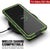 Galaxy S20 Ultra Waterproof Case, Punkcase [KickStud Series] Armor Cover [Light Green] (Color in image: Red)