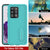 Galaxy S20 Ultra Waterproof Case, Punkcase [KickStud Series] Armor Cover [Teal] (Color in image: Red)