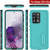 Galaxy S20 Ultra Waterproof Case, Punkcase [KickStud Series] Armor Cover [Teal] (Color in image: Purple)