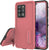 Galaxy S20 Ultra Waterproof Case, Punkcase [KickStud Series] Armor Cover [Pink] (Color in image: Pink)