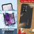 Galaxy S20 Ultra Waterproof Case, Punkcase [KickStud Series] Armor Cover [Black] (Color in image: Light Blue)