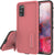 Galaxy S20 Waterproof Case, Punkcase [KickStud Series] Armor Cover [Pink] (Color in image: Pink)