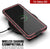 Galaxy S20 Waterproof Case, Punkcase [KickStud Series] Armor Cover [Pink] (Color in image: Red)