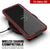 Galaxy S20 Waterproof Case, Punkcase [KickStud Series] Armor Cover [Red] (Color in image: Light Green)