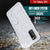 Galaxy S20 Waterproof Case, Punkcase [KickStud Series] Armor Cover [White] (Color in image: Black)