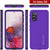 Galaxy S20 Waterproof Case, Punkcase [KickStud Series] Armor Cover [Purple] (Color in image: Black)