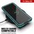 Galaxy S20 Waterproof Case, Punkcase [KickStud Series] Armor Cover [Teal] (Color in image: Light Green)