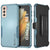Punkcase for Galaxy S21 5G Belt Clip Multilayer Holster Case [Patron Series] [Mint] (Color in image: Mint)