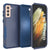 Punkcase for Galaxy S21 5G Belt Clip Multilayer Holster Case [Patron Series] [Navy] 