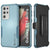 Punkcase for Galaxy S21 Ultra 5G Belt Clip Multilayer Holster Case [Patron Series] [Mint] (Color in image: Mint)