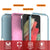 Punkcase for Galaxy S21 Ultra 5G Belt Clip Multilayer Holster Case [Patron Series] [Mint-Pink] (Color in image: Black)