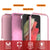 Punkcase for Galaxy S21 Ultra 5G Belt Clip Multilayer Holster Case [Patron Series] [Pink] (Color in image: Mint-Pink)