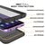 Galaxy S9 Plus Waterproof Case, Punkcase [KickStud Series] Armor Cover [BLACK] (Color in image: Pink)