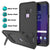 Galaxy S9 Plus Waterproof Case, Punkcase [KickStud Series] Armor Cover [BLACK] (Color in image: Light Green)
