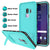Galaxy S9 Plus Waterproof Case, Punkcase [KickStud Series] Armor Cover [TEAL] (Color in image: Light Blue)