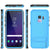 Galaxy S9 Waterproof Case, Punkcase [KickStud Series] Armor Cover [LIGHT BLUE] (Color in image: Light Blue)