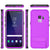 Galaxy S9 Waterproof Case, Punkcase [KickStud Series] Armor Cover [PURPLE] (Color in image: Purple)