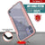 Punkcase iPhone 12 Mini ravenger Case Protective Military Grade Multilayer Cover [Rose-Gold] (Color in image: Grey)