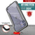 Punkcase iPhone 12 ravenger Case Protective Military Grade Multilayer Cover [Grey-Black] (Color in image: Grey)