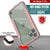Punkcase iPhone 12 Pro ravenger Case Protective Military Grade Multilayer Cover [Rose-Gold] (Color in image: Grey)