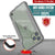Punkcase iPhone 11 Pro Max ravenger Case Protective Military Grade Multilayer Cover [Grey] (Color in image: Black)