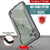 Punkcase iPhone 11 Pro Max ravenger Case Protective Military Grade Multilayer Cover [Grey-Black] (Color in image: Grey)