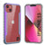 Punkcase iPhone 13 ravenger Case Protective Military Grade Multilayer Cover [Rainbow] (Color in image: Rainbow)