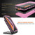 iPhone XR Waterproof Case, Punkcase [KickStud Series] Armor Cover [Pink] (Color in image: Teal)