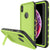 iPhone XS Max Waterproof Case, Punkcase [KickStud Series] Armor Cover [Light-Green] (Color in image: Green)
