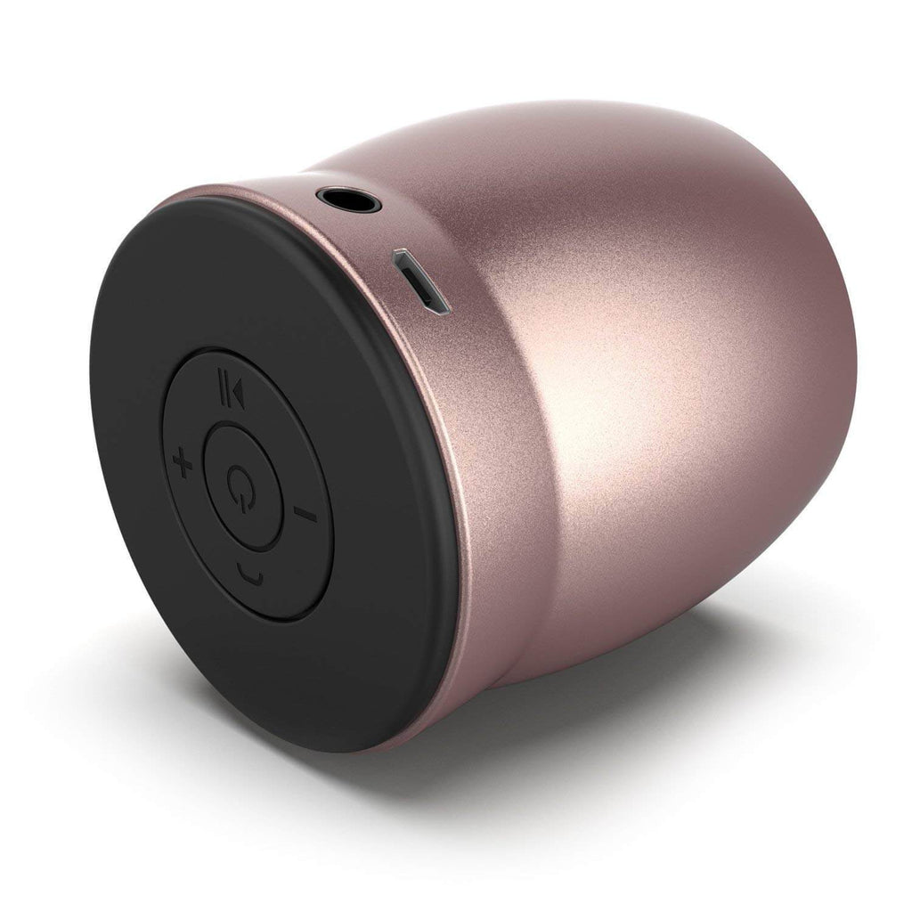 Punkcase ROCKER Portable Wireless Bluetooth Speaker for iPhone/Android [Rose Gold] (Color in image: Rose Gold)