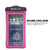 Waterproof Phone Pouch, PunkBag Universal Floating Dry Case Bag for most Cell Phones [Pink] (Color in image: Teal)