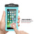 Waterproof Phone Pouch, PunkBag Universal Floating Dry Case Bag for most Cell Phones [Teal] (Color in image: Clear)