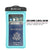 Waterproof Phone Pouch, PunkBag Universal Floating Dry Case Bag for most Cell Phones [Teal] (Color in image: Blue)