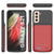 PunkJuice S21 Battery Case Red - Portable Charging Power Juice Bank with 4800mAh 