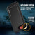PunkJuice iPhone 6+ Plus/6s+ Plus Battery Case Black - Waterproof Power Juice Bank w/ 4300mAh 