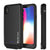 PunkJuice iPhone X Battery Case, Waterproof, IP68 Certified [Ultra Slim] [Black] (Color in image: black)