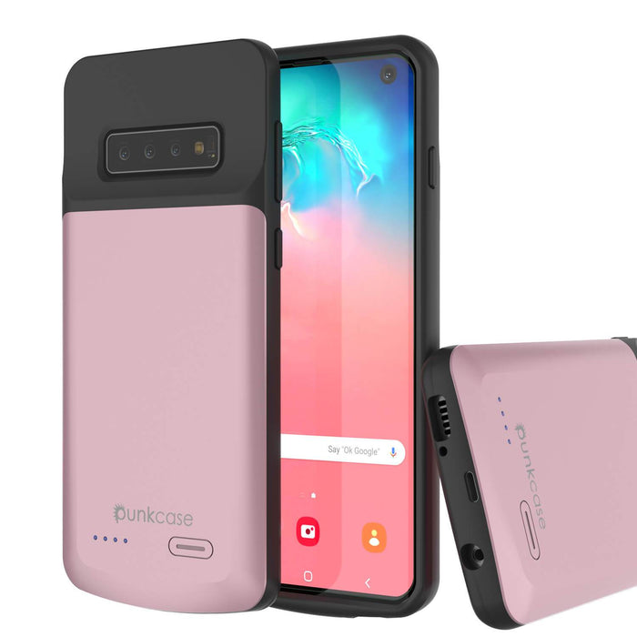 PunkJuice S10 Battery Case Rose - Fast Charging Power Juice Bank with 4700mAh (Color in image: Rose-Gold)