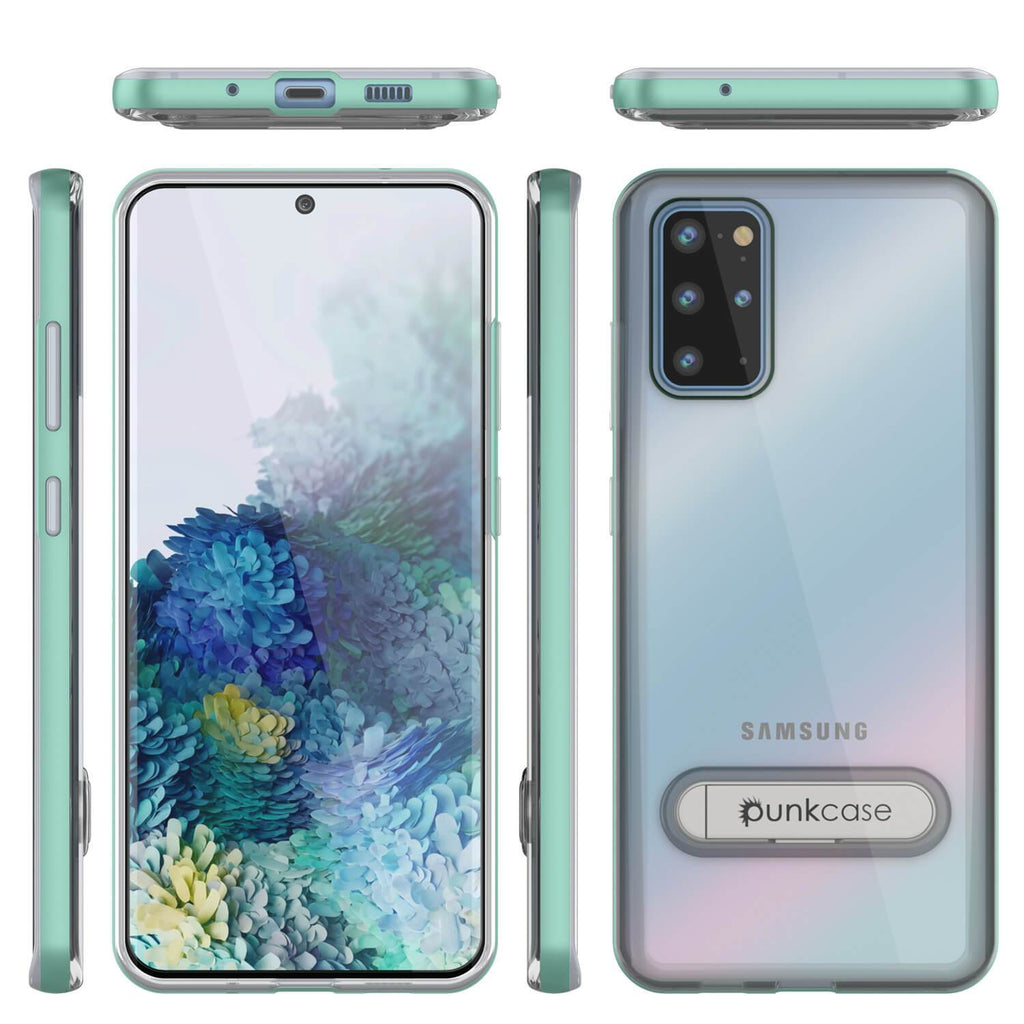Galaxy S20+ Plus Case, PUNKcase [LUCID 3.0 Series] [Slim Fit] Armor Cover w/ Integrated Screen Protector [Teal] (Color in image: Rose Gold)