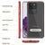 Galaxy S20 Ultra Case, PUNKcase [LUCID 3.0 Series] [Slim Fit] Armor Cover w/ Integrated Screen Protector [Red] (Color in image: Grey)