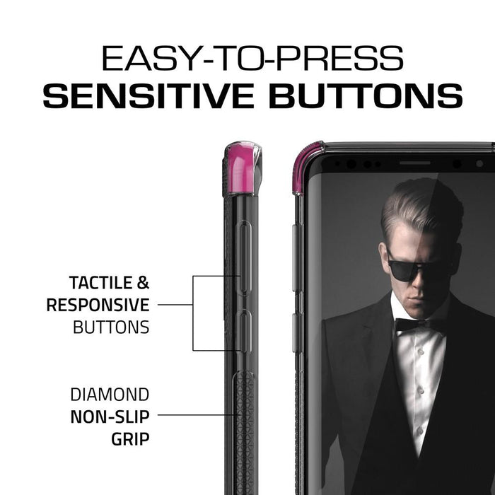 Galaxy S9+ Plus Case | Covert 2 Series | [Pink] 