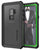 Galaxy S9+ Plus Rugged Waterproof Case | Nautical Series | [Geen] (Color in image: Black)