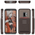 Galaxy S9 Protective Wallet Case | Exec 2 Series [Brown] (Color in image: Black)
