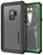Galaxy S9 Rugged Waterproof Case | Nautical Series [Green] (Color in image: Black)