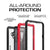 Galaxy S9 Rugged Waterproof Case | Nautical Series [Red] 