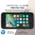 iPhone 8 Waterproof Case, Punkcase [Black] [StudStar Series] [Slim Fit] [IP68 Certified][Dirtproof] [Snowproof] (Color in image: purple)
