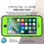 iPhone 7 Waterproof IP68 Case, Punkcase [Light Green] [StudStar Series] [Slim Fit] [Dirt/Snow Proof] (Color in image: purple)